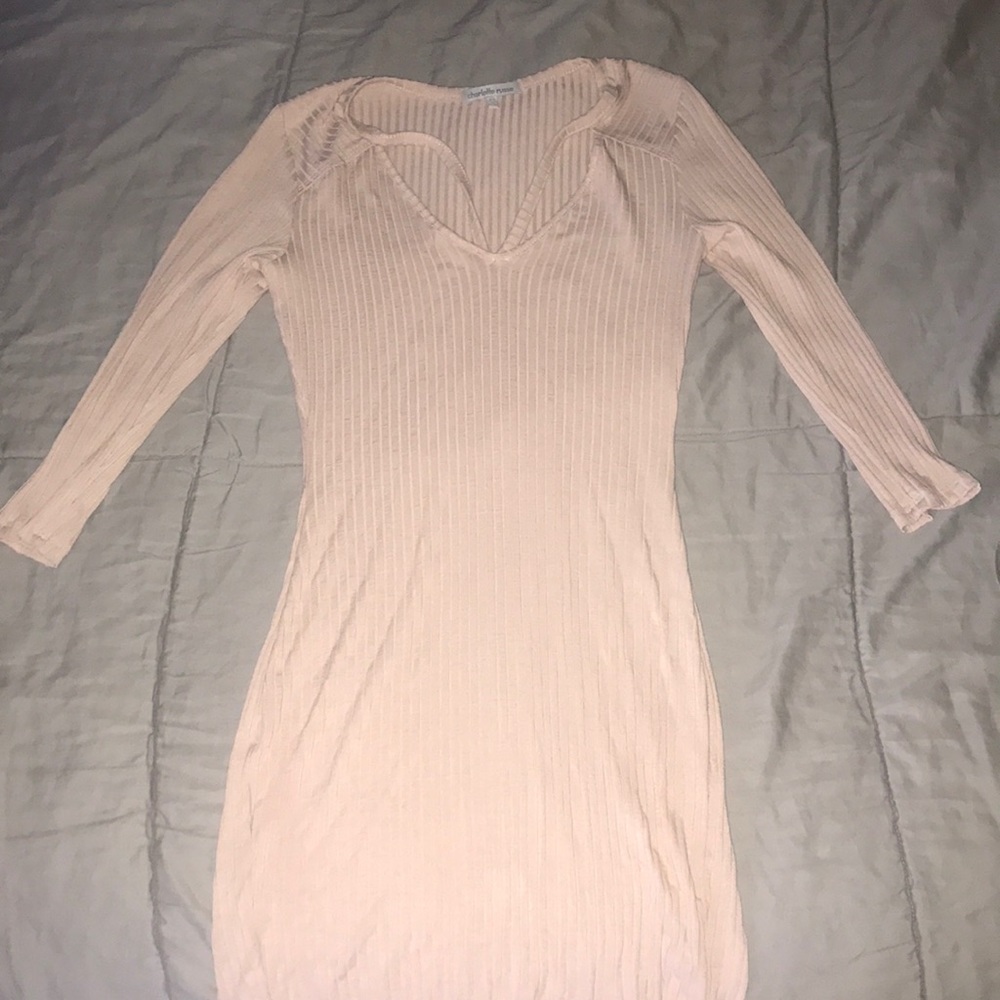 Pale pink dress